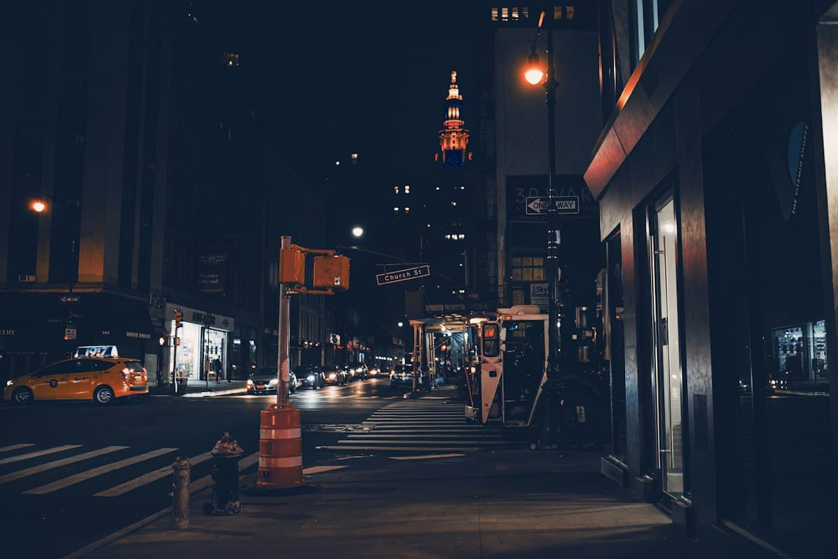 Recorrido nocturno por la ciudad